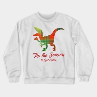 Christmas T-Rex Dinosaur Crewneck Sweatshirt